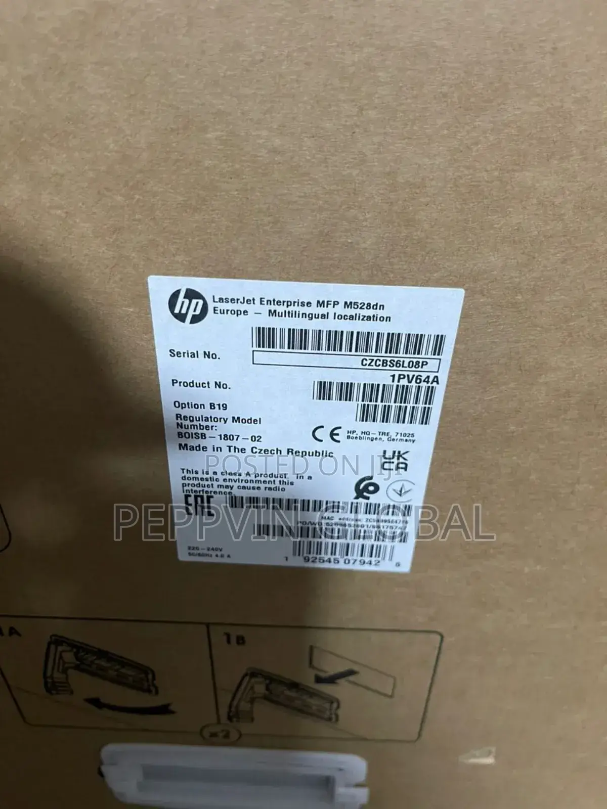 HP Laserjet Enterprise MFP M528dn