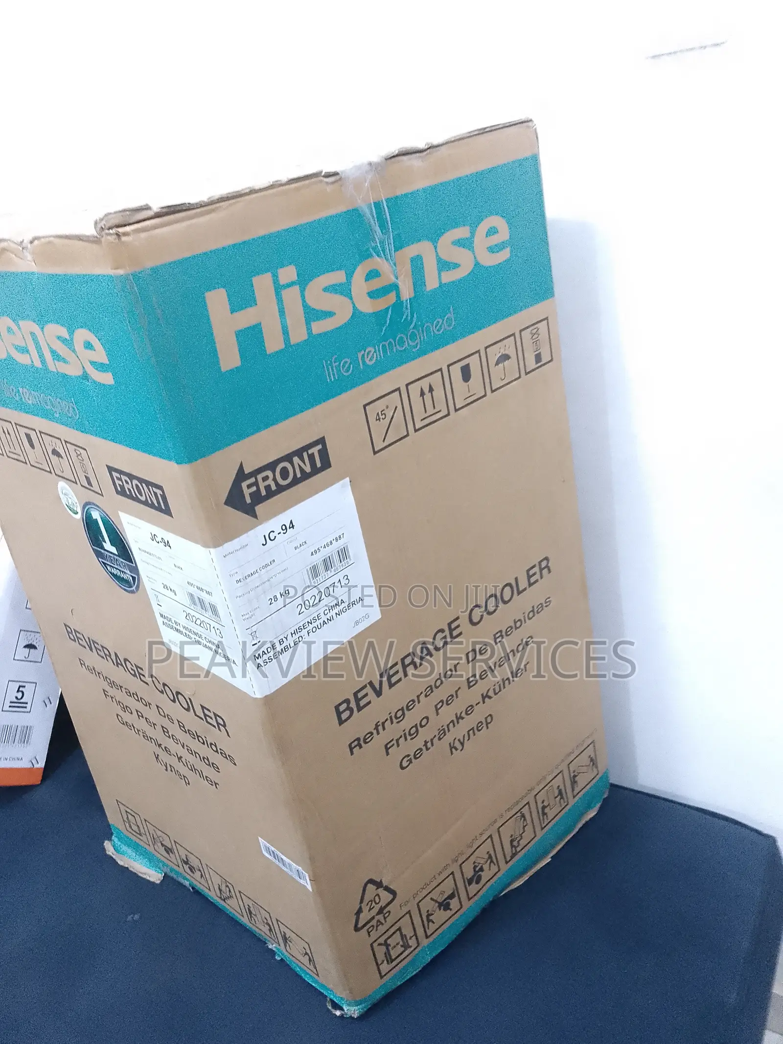 Digital Touch Control 91L Hisense Beveragecoolerrefrigerator