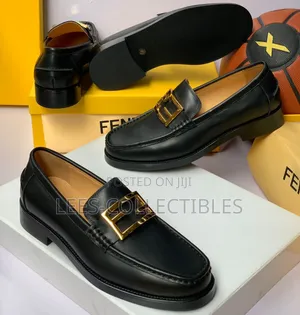Original Fendi Leather Men Shoes