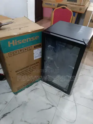 Compact Automatic 91L Hisense Beverage Cooler Generator 28kg