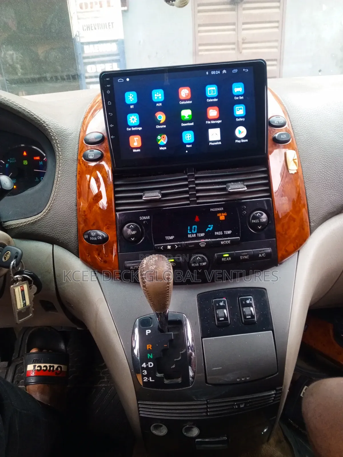 Sienna Android Screen 2008 Model