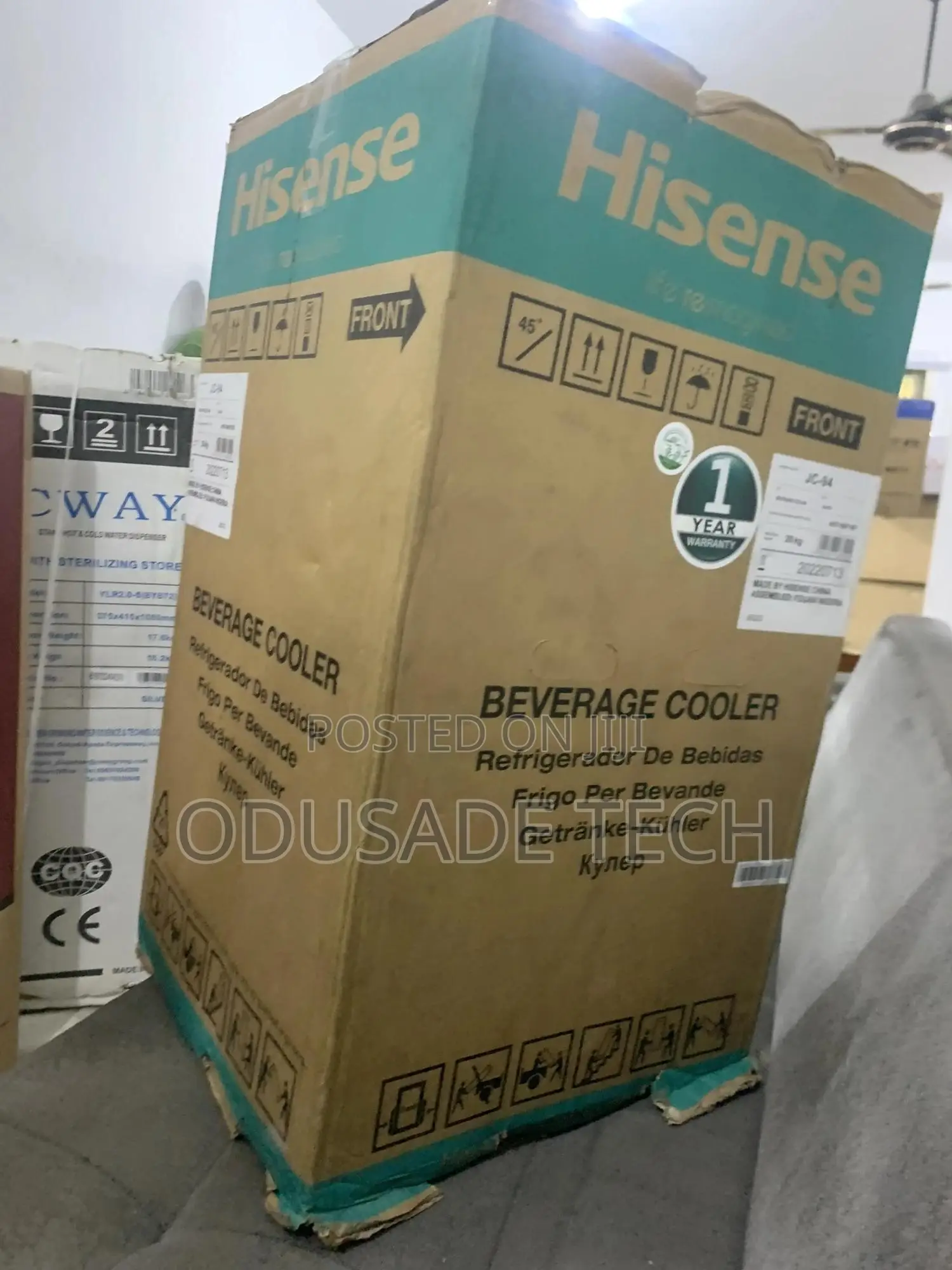 Capacity Plus Hisense 91LITRES Chiller Showcase Fridge