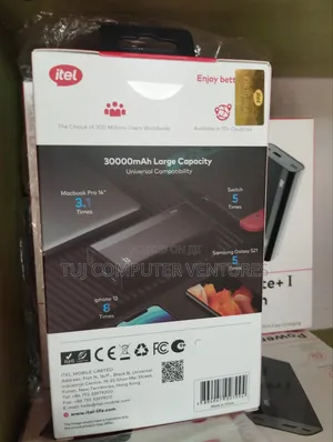 Itel Powerbank 30000mah 22.5w