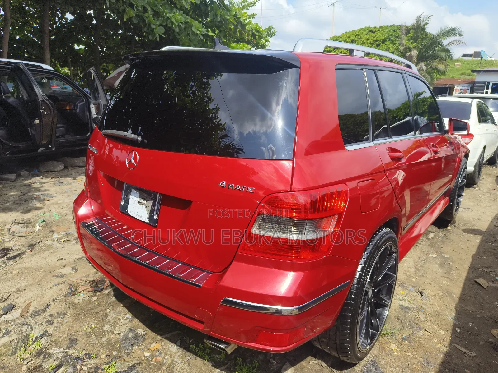 Mercedes-Benz GLK-Class 350 4MATIC 2010 Red