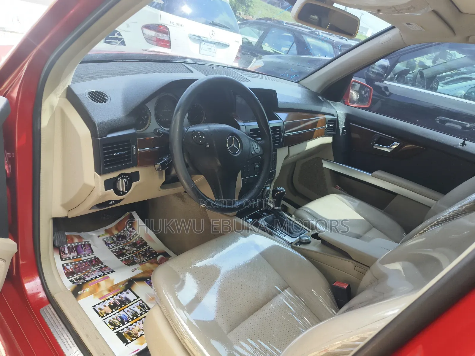Mercedes-Benz GLK-Class 350 4MATIC 2010 Red