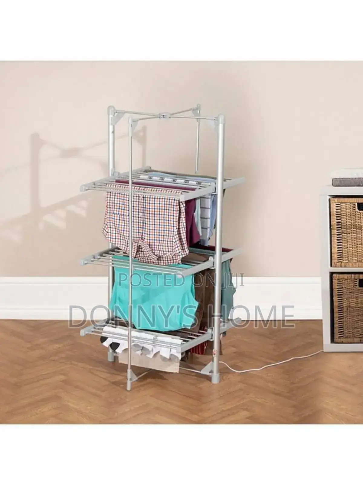 Daewoo 300W 3-Tier Heated Airer
