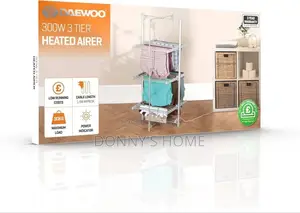 Daewoo 300W 3-Tier Heated Airer