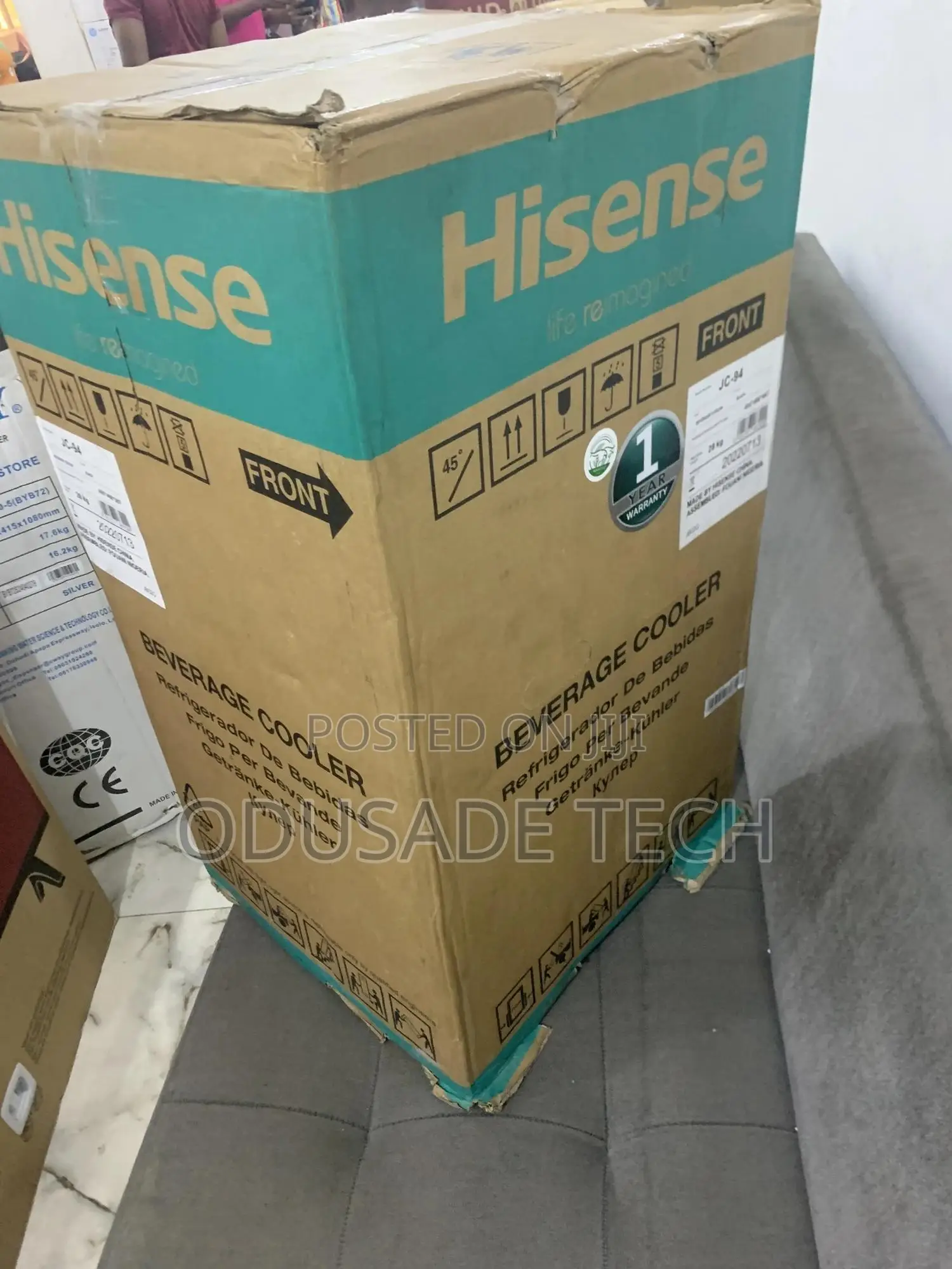 Powersave Hisense 91LITRES Chiller Showcase Fridgefl 94CJ