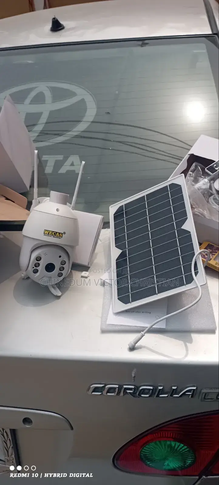 Solar PTZ Camera Installation
