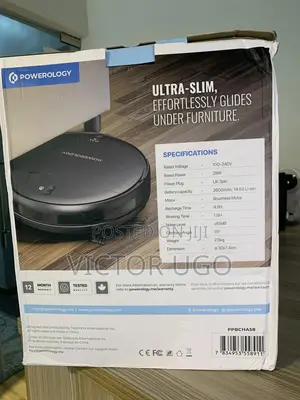Powerology Smart Robovac Vacuum $ Mop