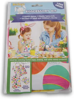 Kids Plastic Apron Set