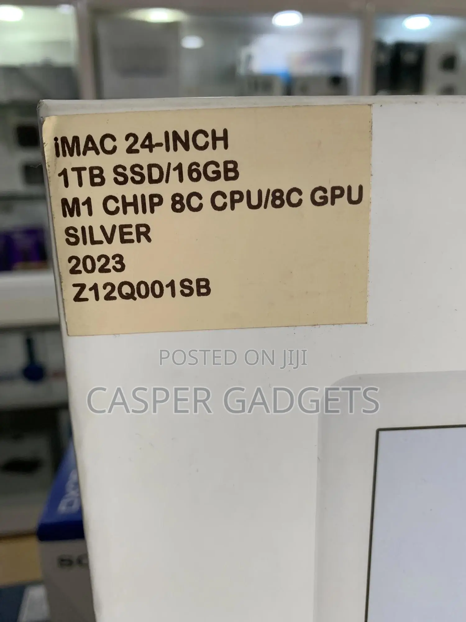New Desktop Computer Apple iMac M1 16GB Apple M1 SSD 1T