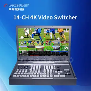 Photo - Devicewell 12g Uhd 14-Ch Video Switcher-Uhs9916r