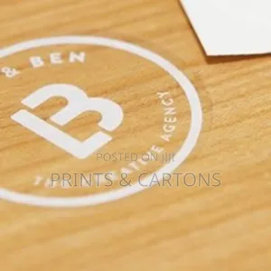 Print and Cut White in Sticker