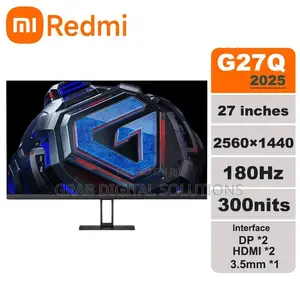 New XIAOMI Redmi G27Q 2025 Gaming Monitor 27′′ IPS 180hz