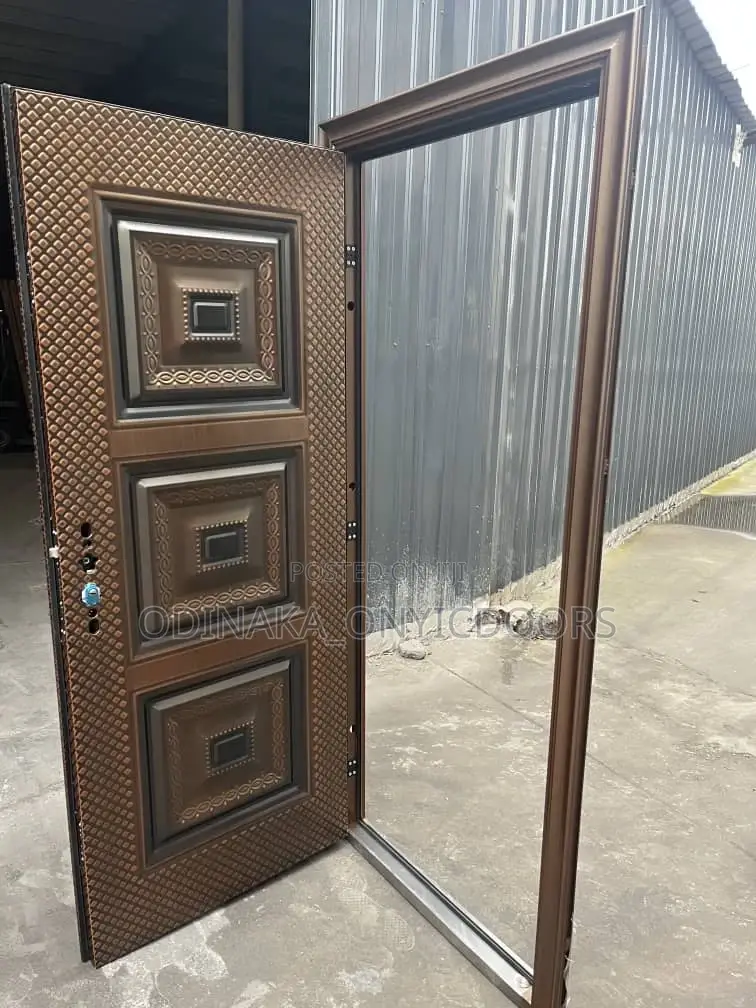 7ft By 3ft Turkish Copper Door(3 Panel)(Brown)