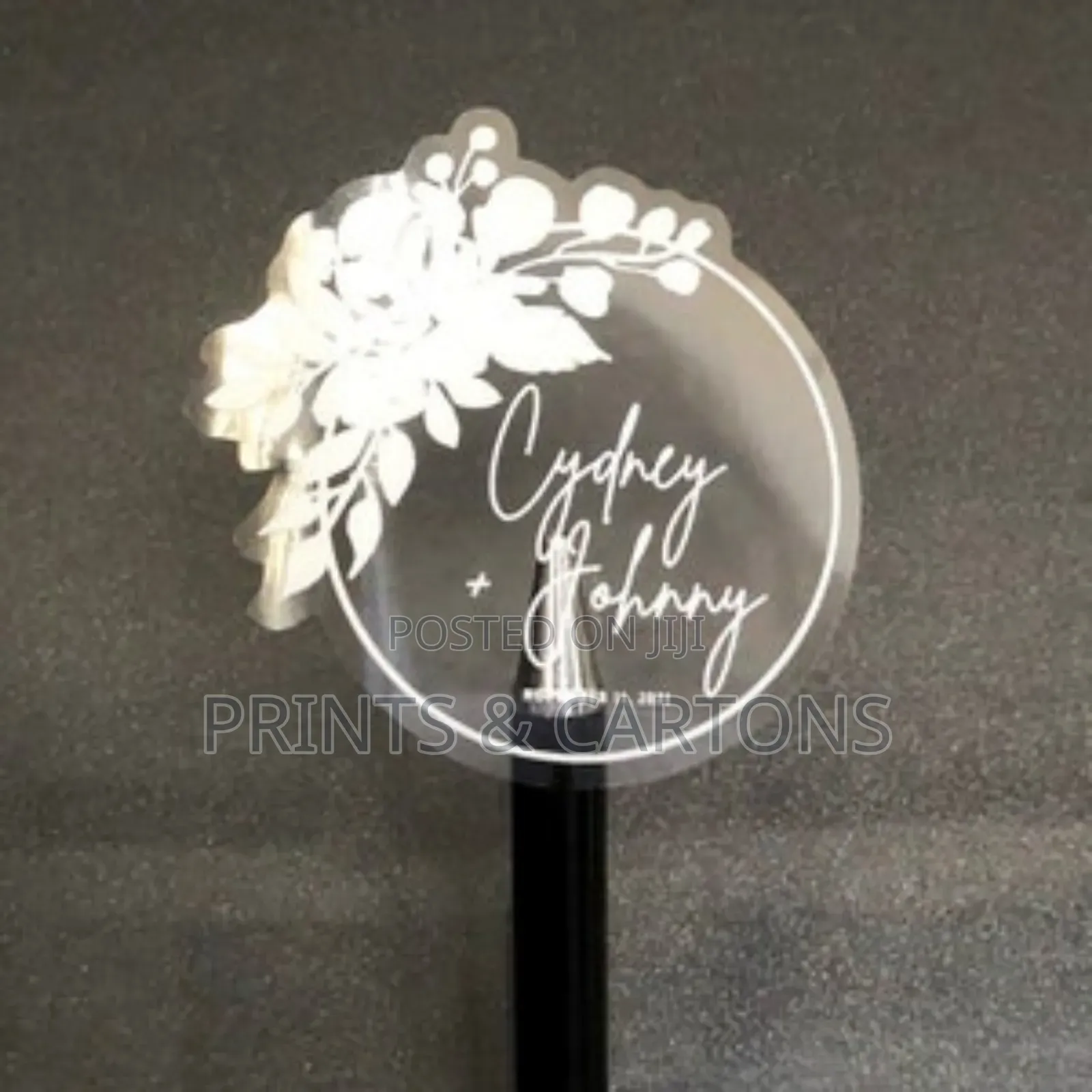 Customized White Transparent Stickers Printing