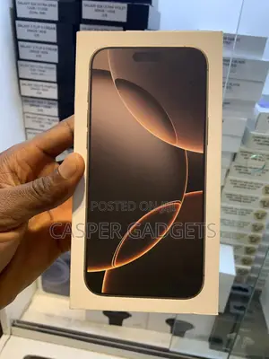 New Apple iPhone 16 Pro Max 256 GB Bronze