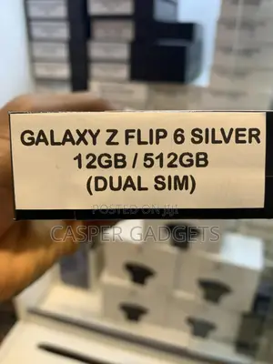 New Samsung Galaxy Z Flip6 512 GB Silver