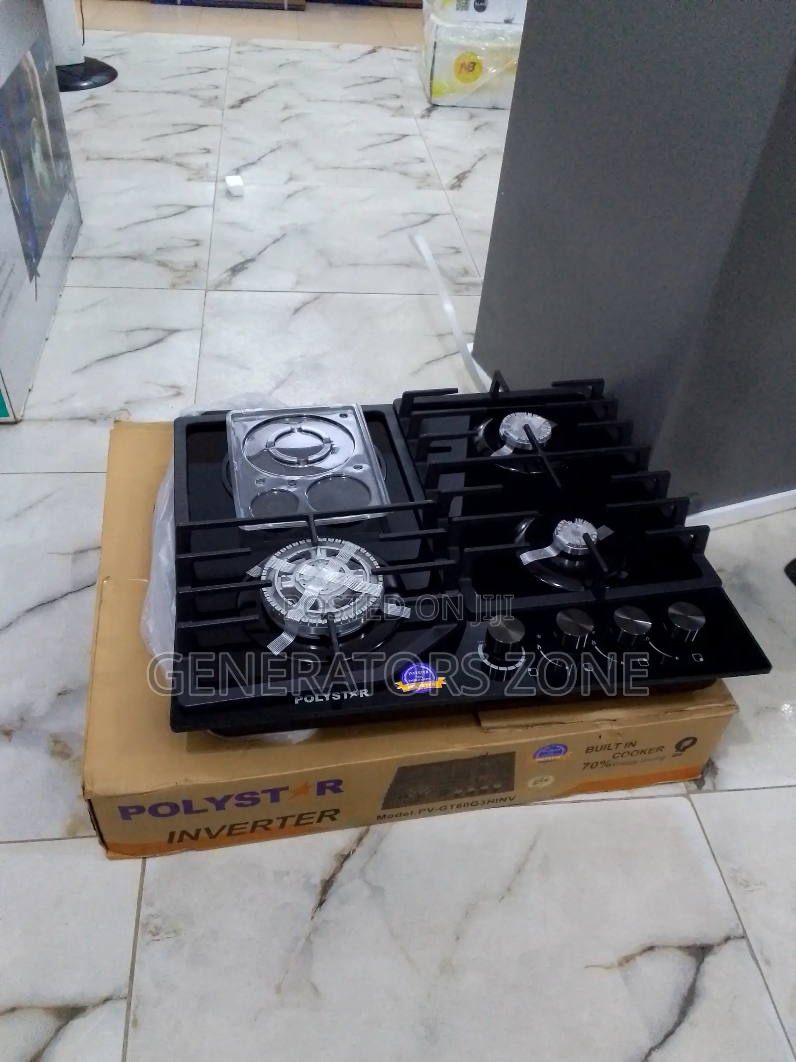 Polystar 3+1 Electric Gas Hob Built-in /Simple Control Panel