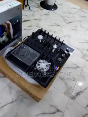 Photo - Polystar 3+1 Fast Heating Capabilities Electric Gas Hob