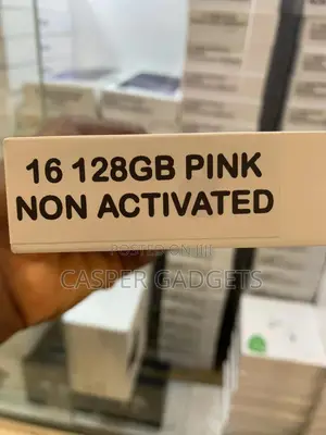 New Apple iPhone 16 128 GB Pink