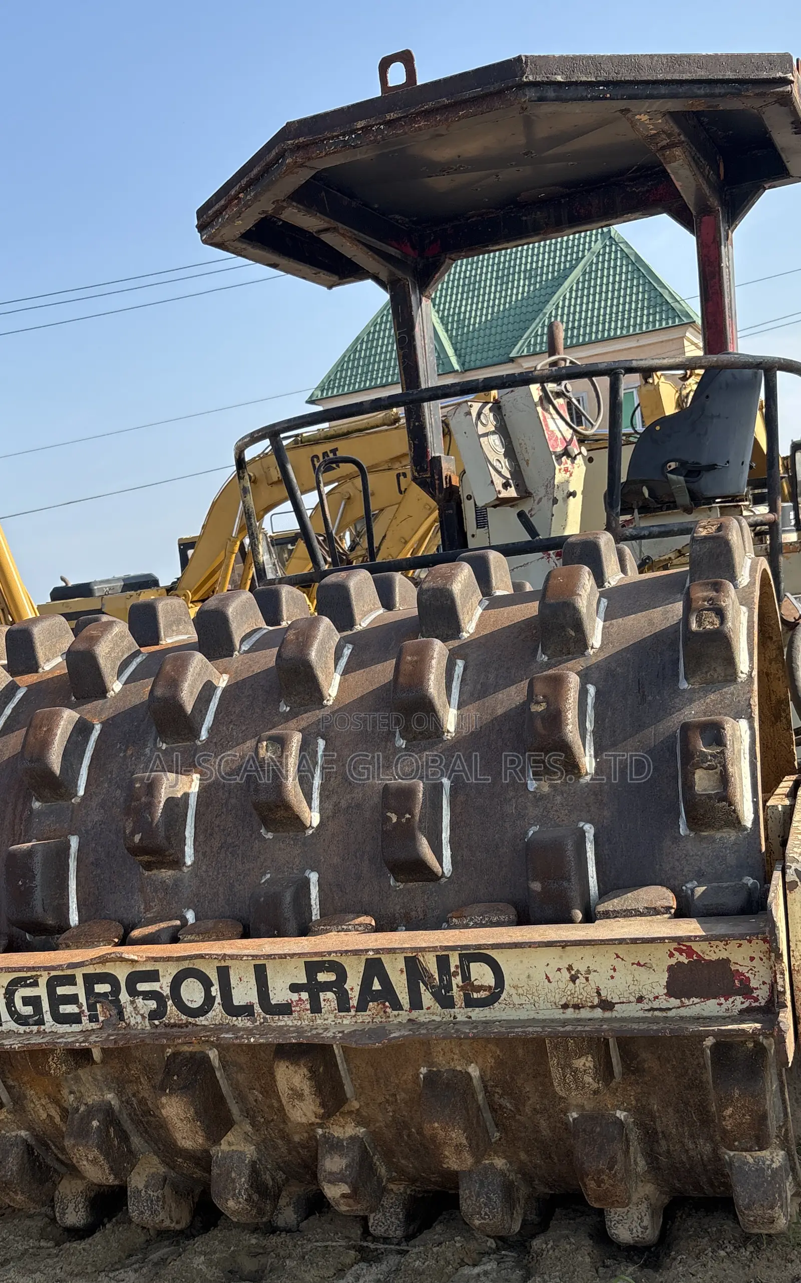 Foreign Used Sheetfoot Roller/Compactor