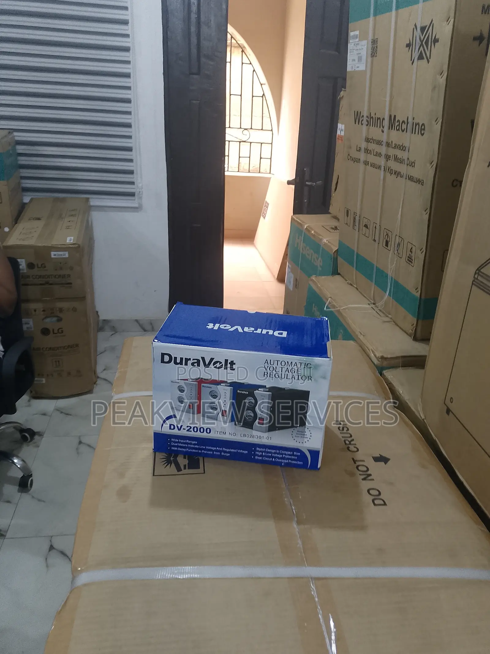 Digital Automatic Duravolt Dv-2000 Voltage Regulator
