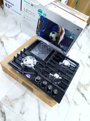 User Manual Included Polystar 3+1 Electric Built-in Gas Hob