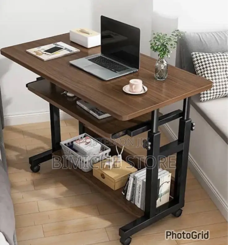 Adjustable Laptop Table With Drawer