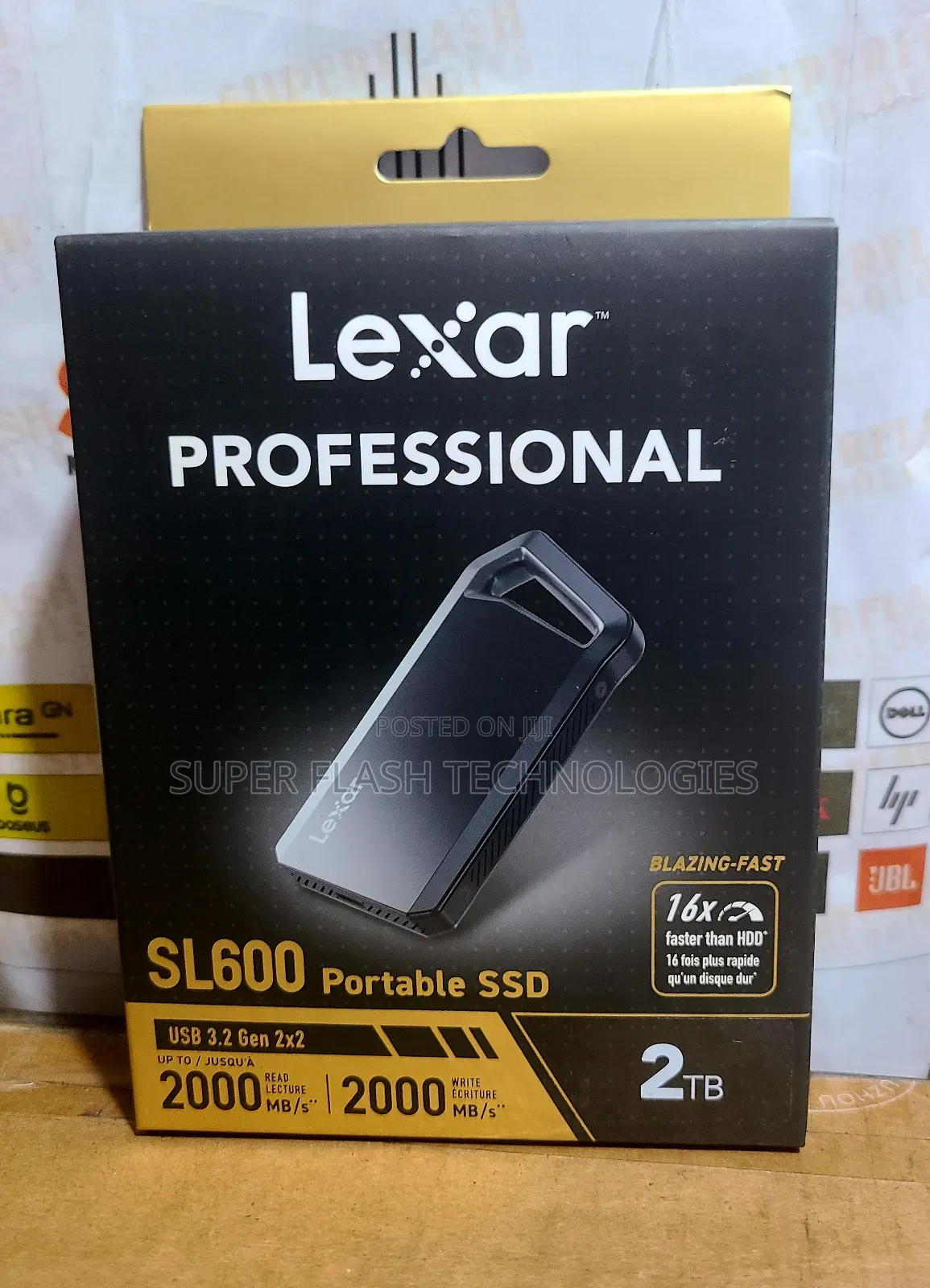 Lexar 2tb Sl600 USB 3.2 Type-C Portable External SSD