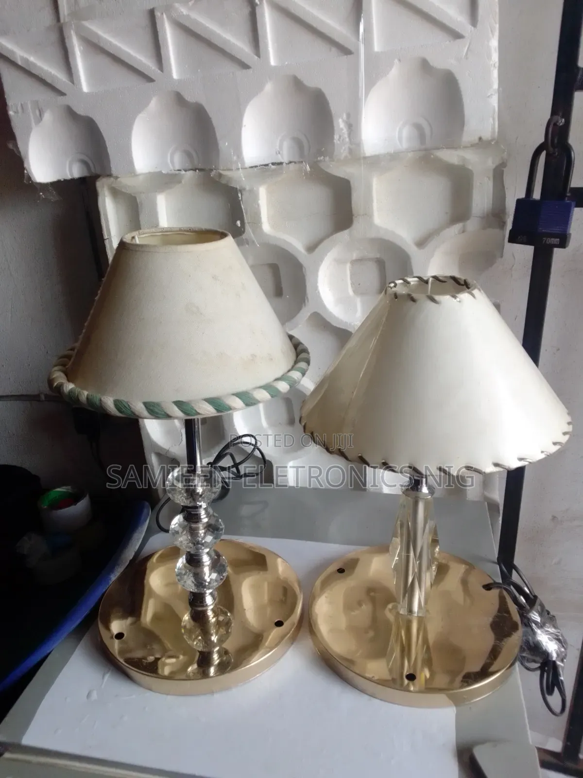 Newly Arrived Bedside Lamp(UK Imported) Gold Frame Avalable