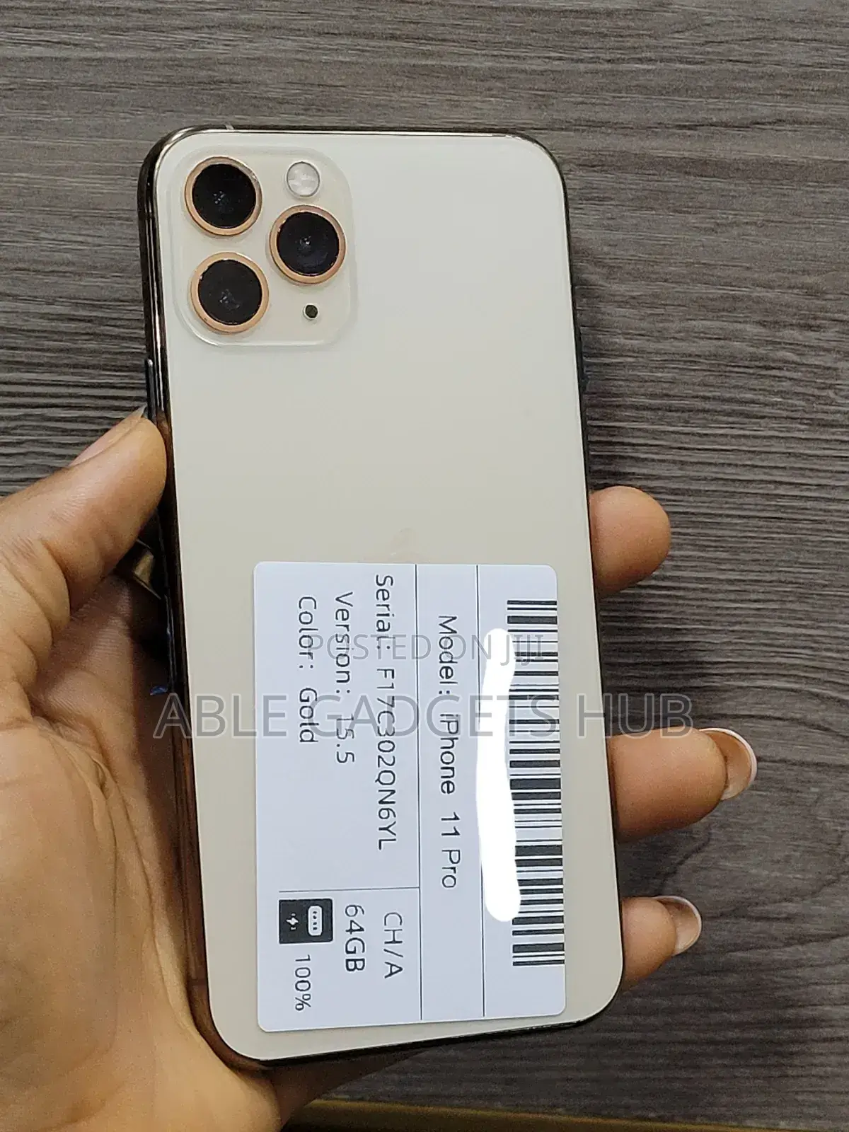 Apple iPhone 11 Pro 64 GB Gold