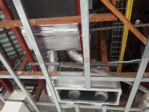 Central AC VRV Unit Installation