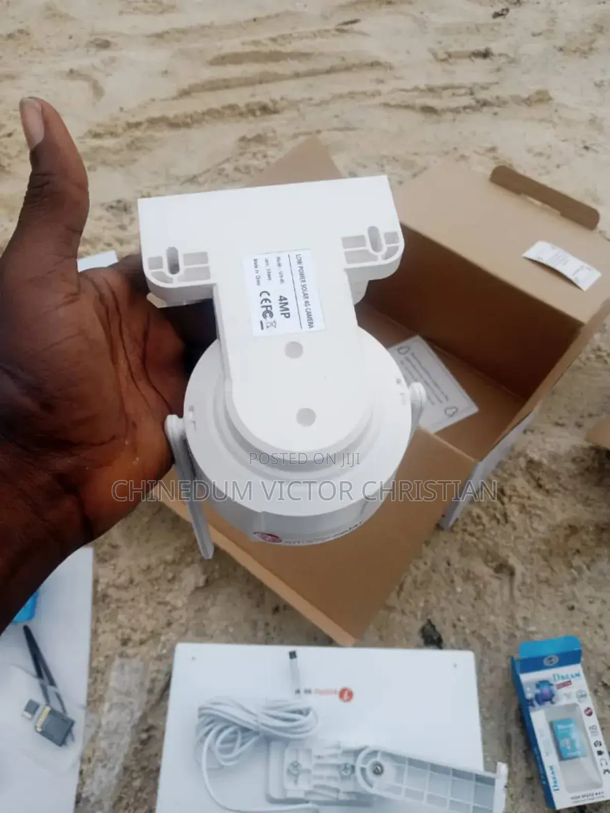 Solar PTZ Camera Installation