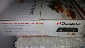 Binatone Stainless Steel Top Gas Cooker- SSGC-0003