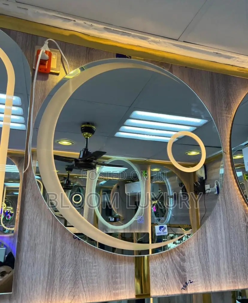 Moon Design LED Mirror