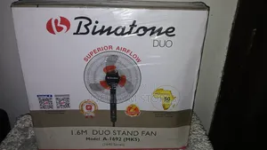 Binatone 1.6m Duo Stand Fan - A-1692(Mk5)