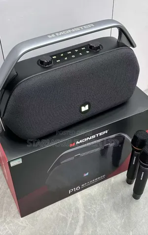 Monster P16 High Power Portable Bluetooth Speaker
