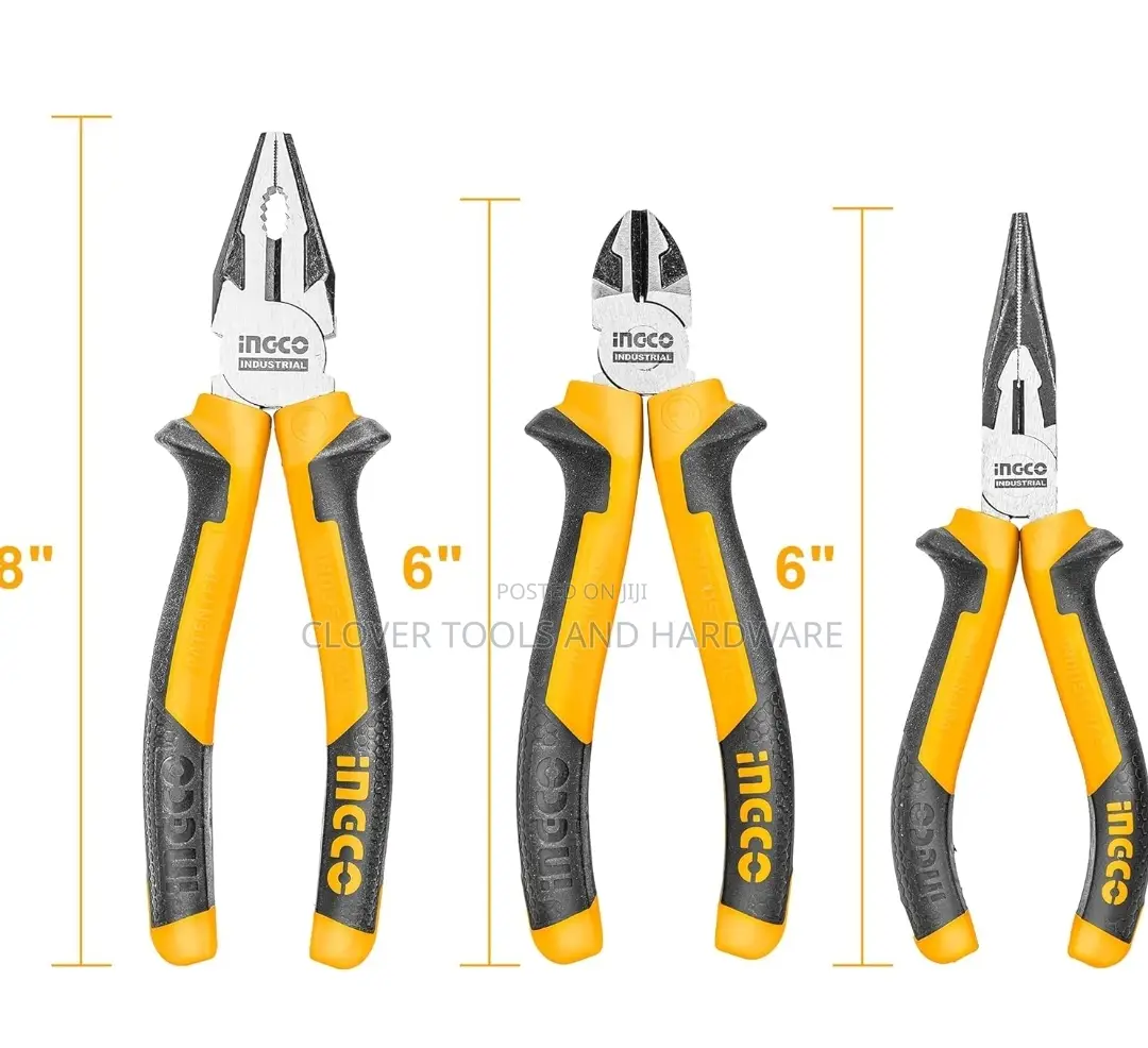 INGCO 3 PCS Plier Set