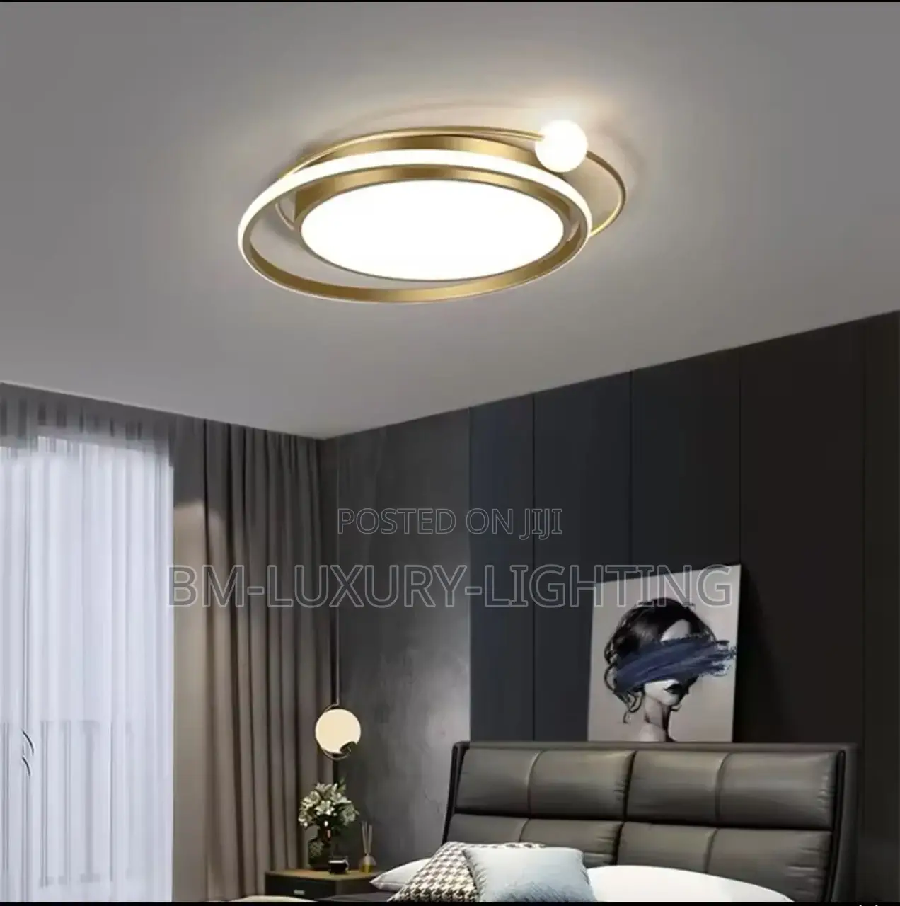 Simple Chandelier Flush