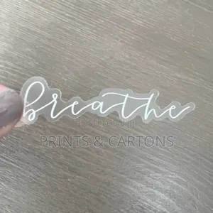 White Ink Sticker Printing