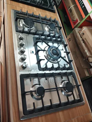 Original GS 5 Burners Inbuilt Satinless Steel Gas Cooker 90m