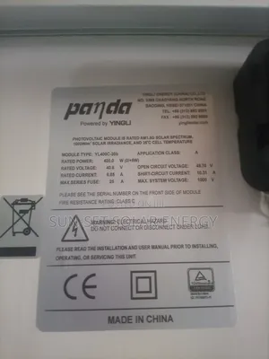 PANDA Solar Panels 400w 72cells .