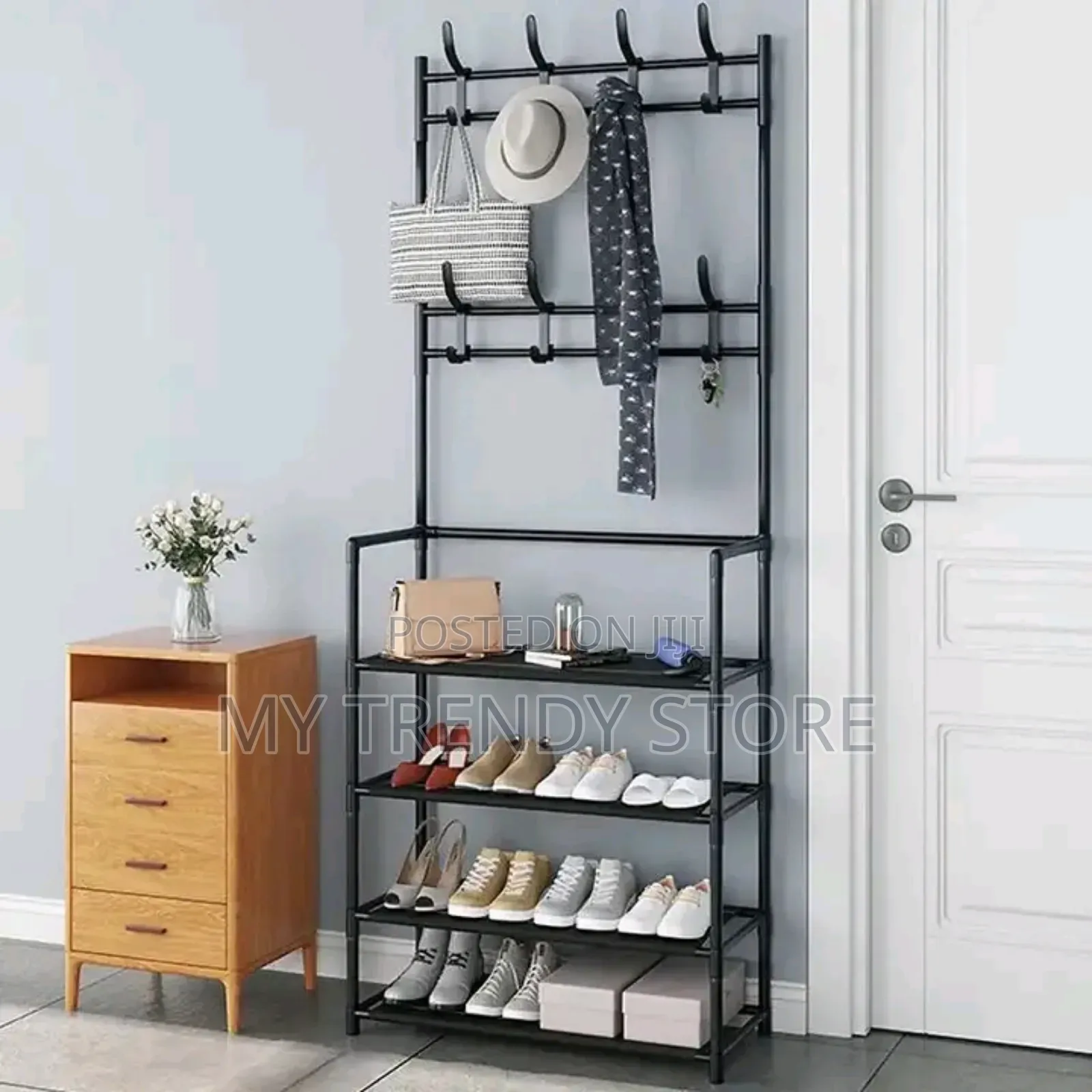 5 Layer Multifunctional Shoe, Hat And Bag Organizer