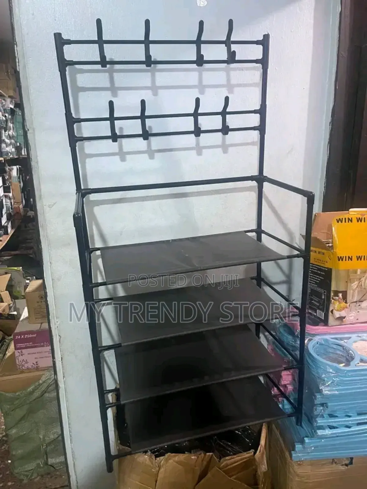 5 Layer Multifunctional Shoe, Hat And Bag Organizer