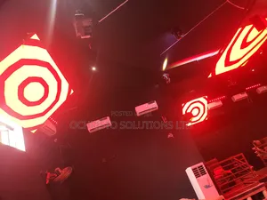 Club Video Screen and Lighting