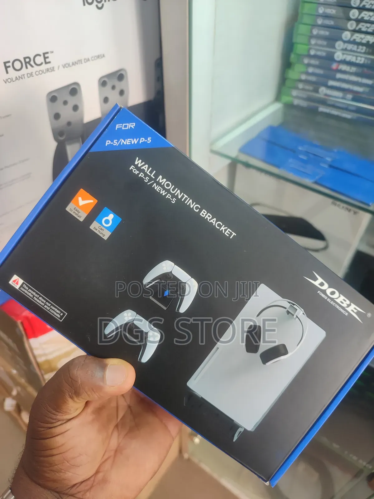 Dobe Wall Mounting Bracket for PS5 PS5 Pro