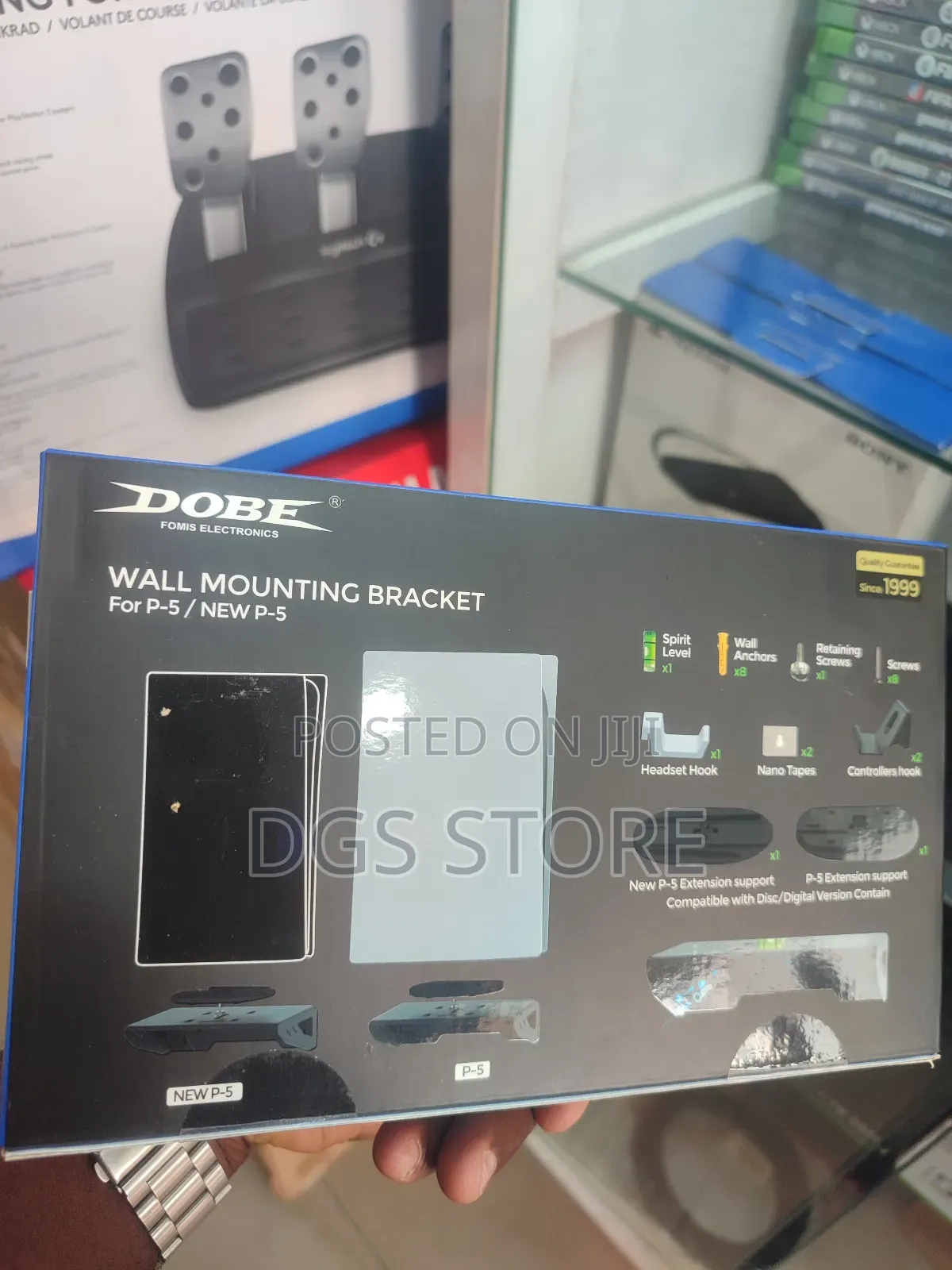 Dobe Wall Mounting Bracket for PS5 PS5 Pro