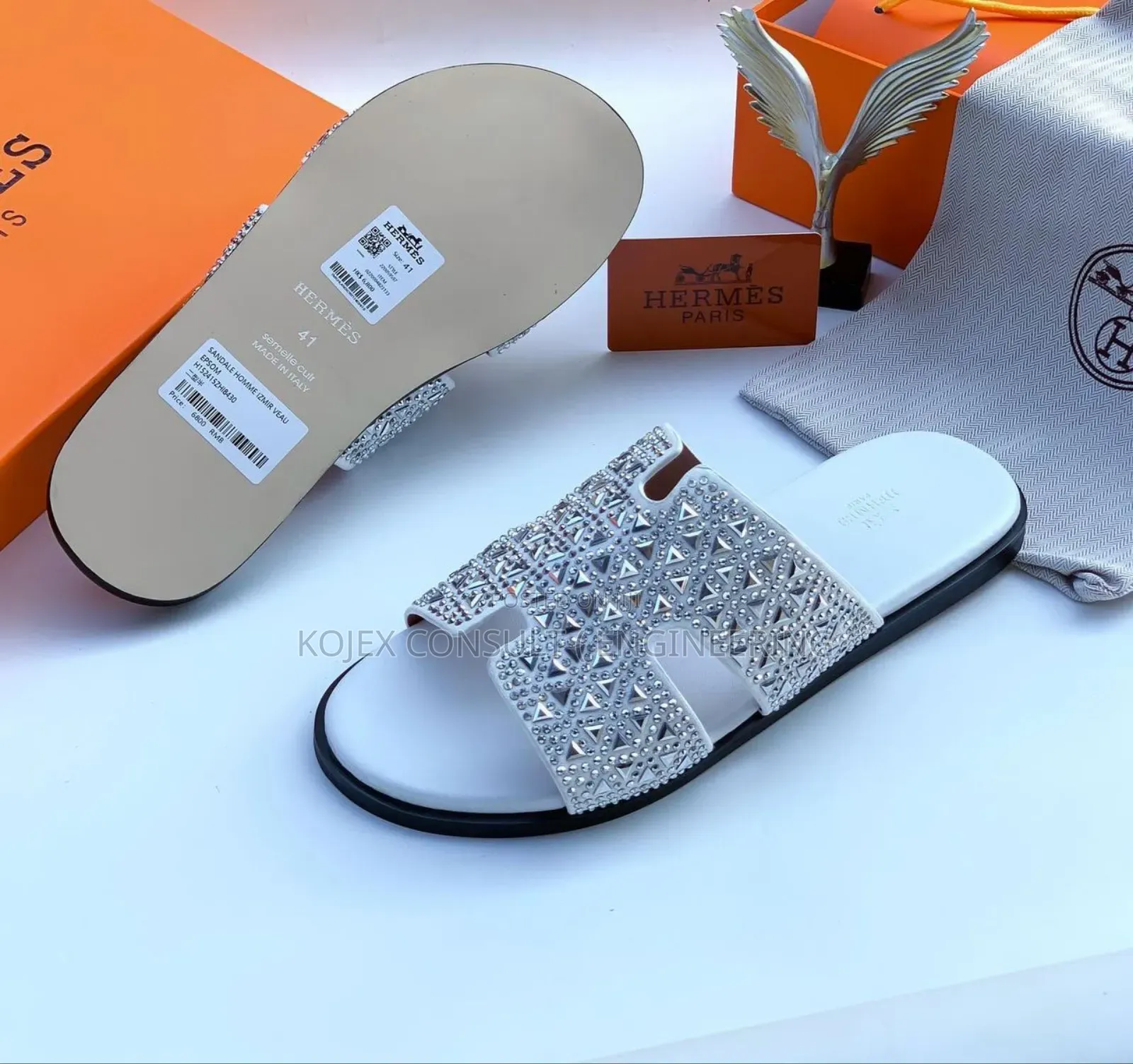 Comfy Hermes Men Slides
